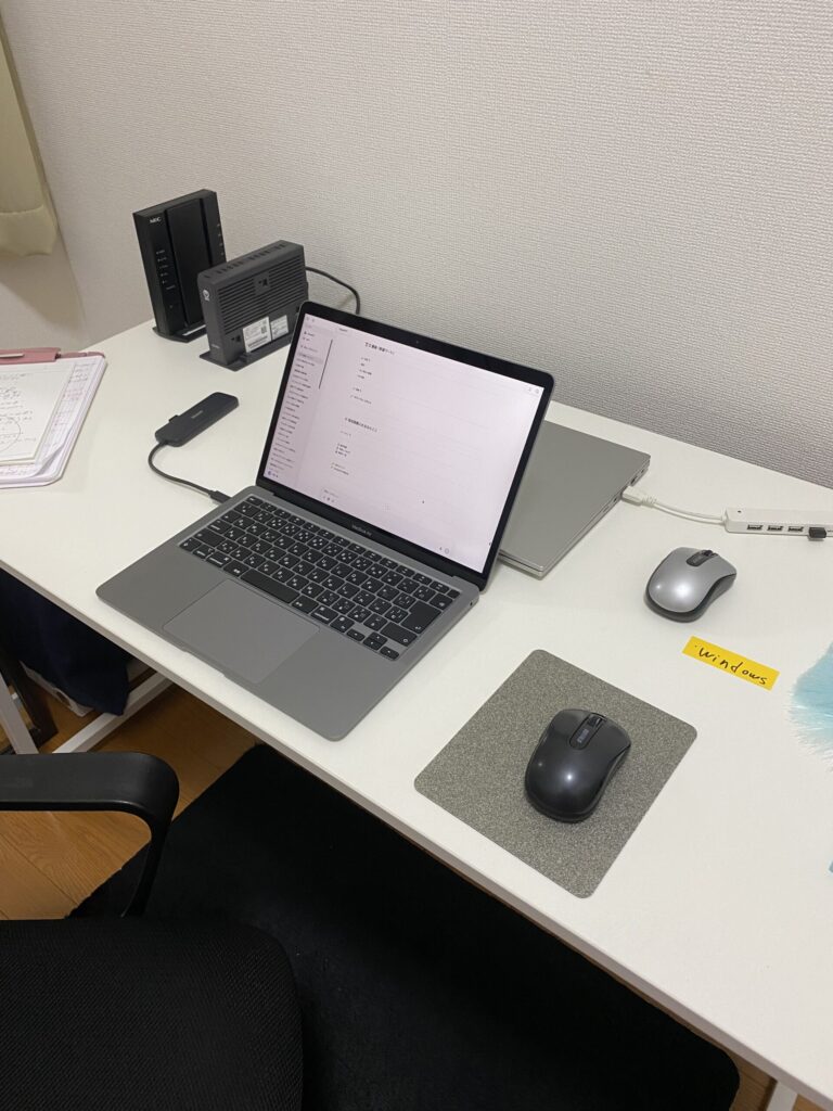 50代無職期間中にブログ作業をしていた実際の作業環境